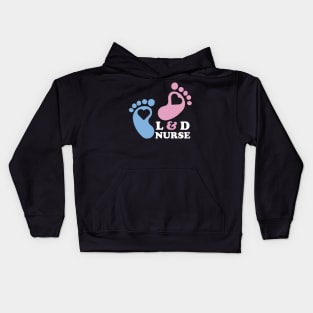 Cute Labor and Delivery Nurse Kids Hoodie